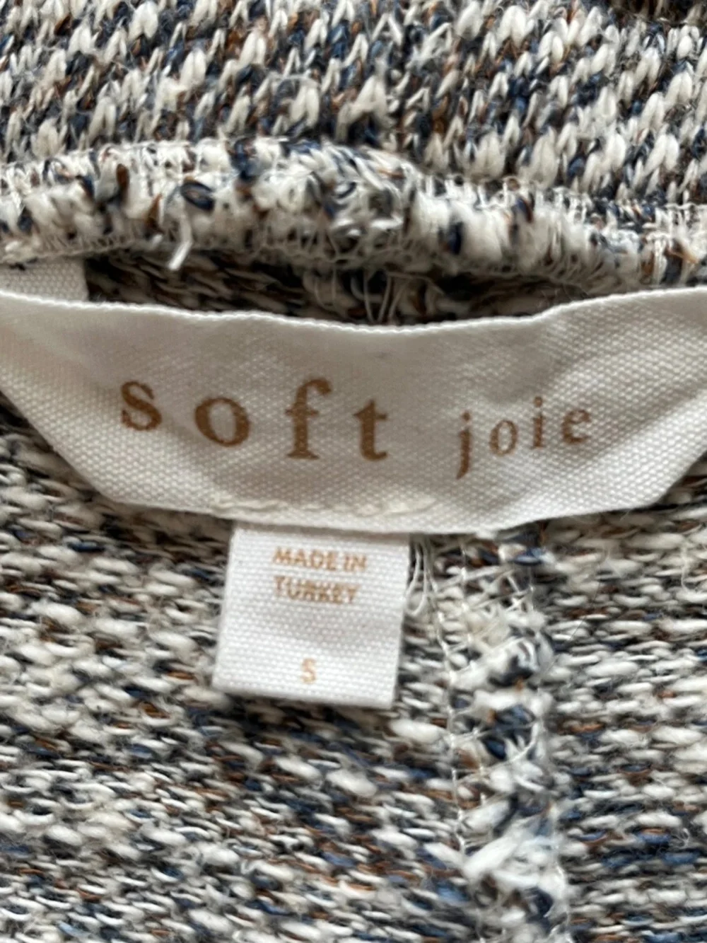 Soft Joie Heavyweight Cotton-Blend Drawstring Lounge Shorts Size Small